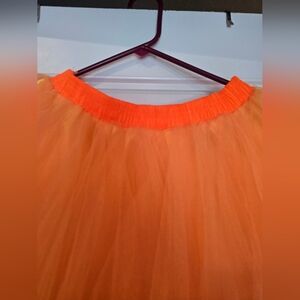 5 Items For $15 Orange Tulle Skirt